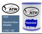 Preview: Audi, Nautical Blue Metallic, LY5Z / Q2: 500ml Lackdose, von ATW Autoteile West.